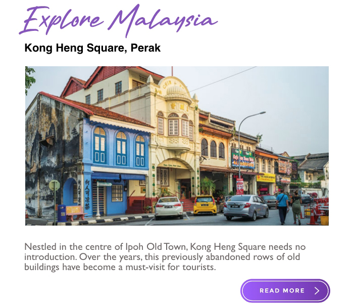 Experience Malaysia ENewsletter